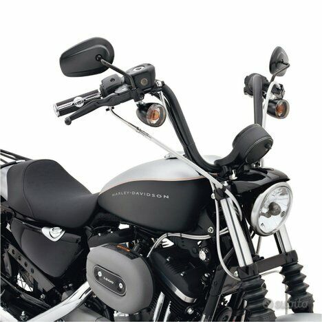 Manubrio Apehanger nero Harley Sportster 883 1200 Iron Forty Eight