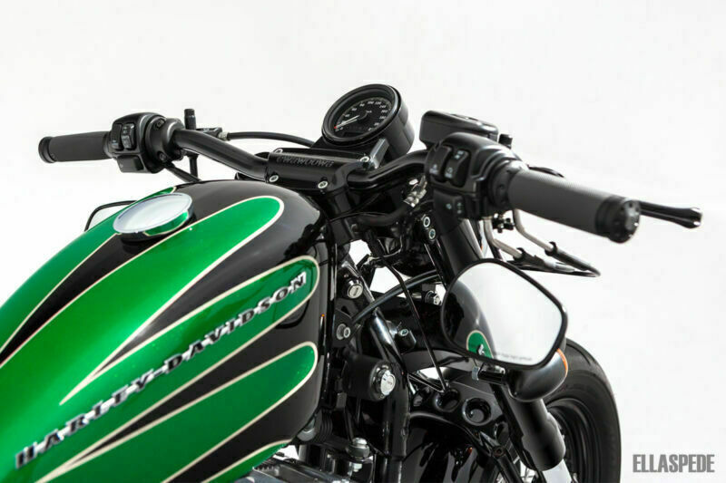 Manubrio Killer Kustom nero Honda Yamaha Suzuki Kawasaki Triumph custom